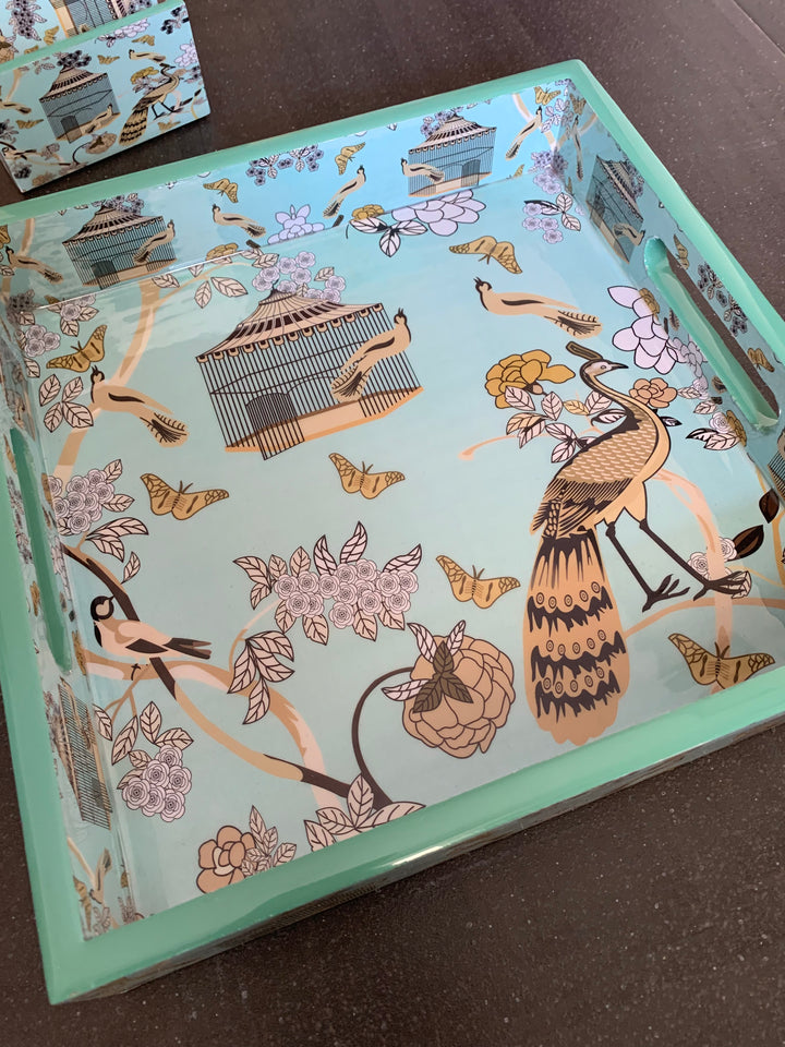 Bird Cage Ethnic Tray