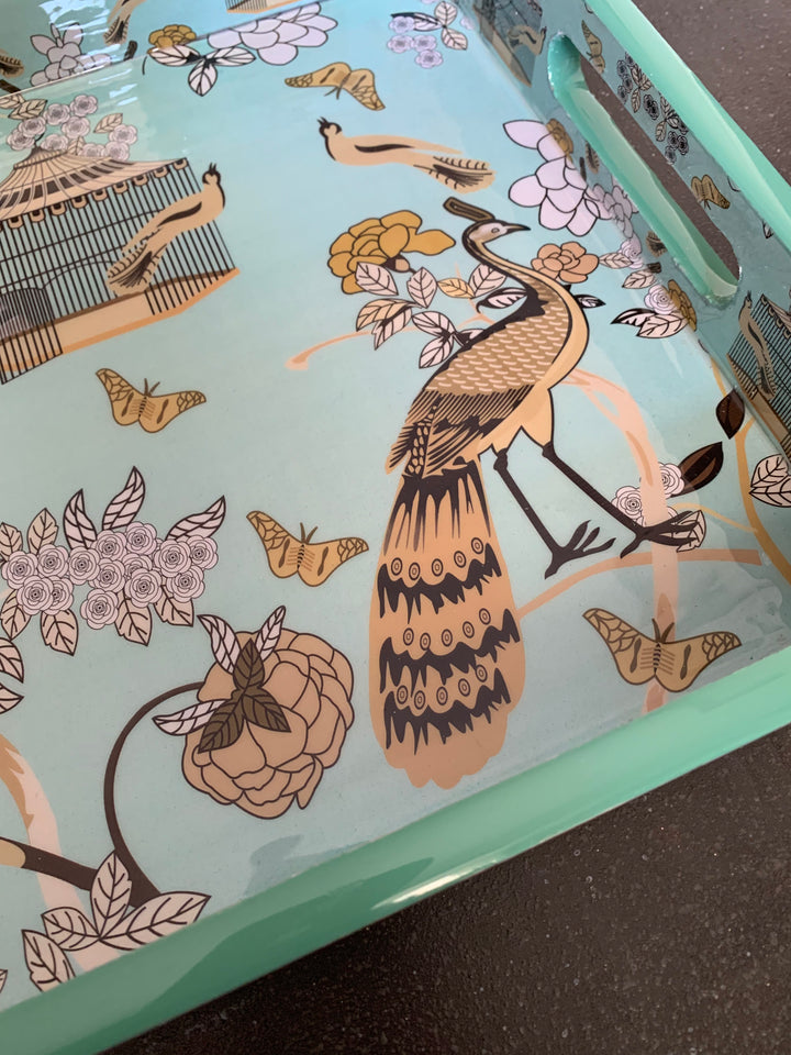 Bird Cage Ethnic Tray