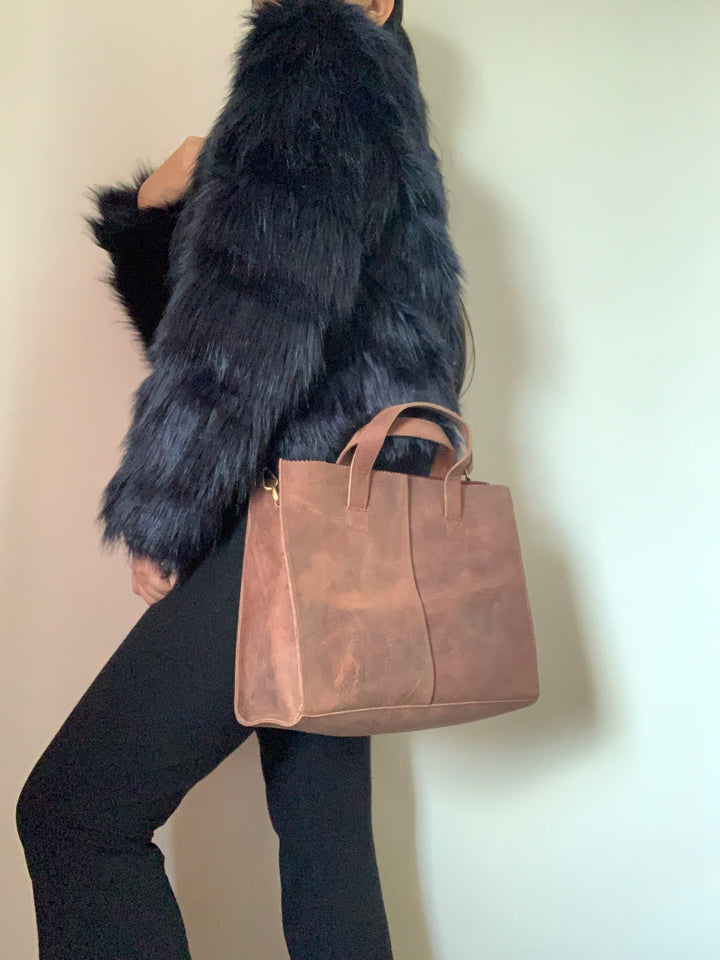 Earthy Brown Office Bag