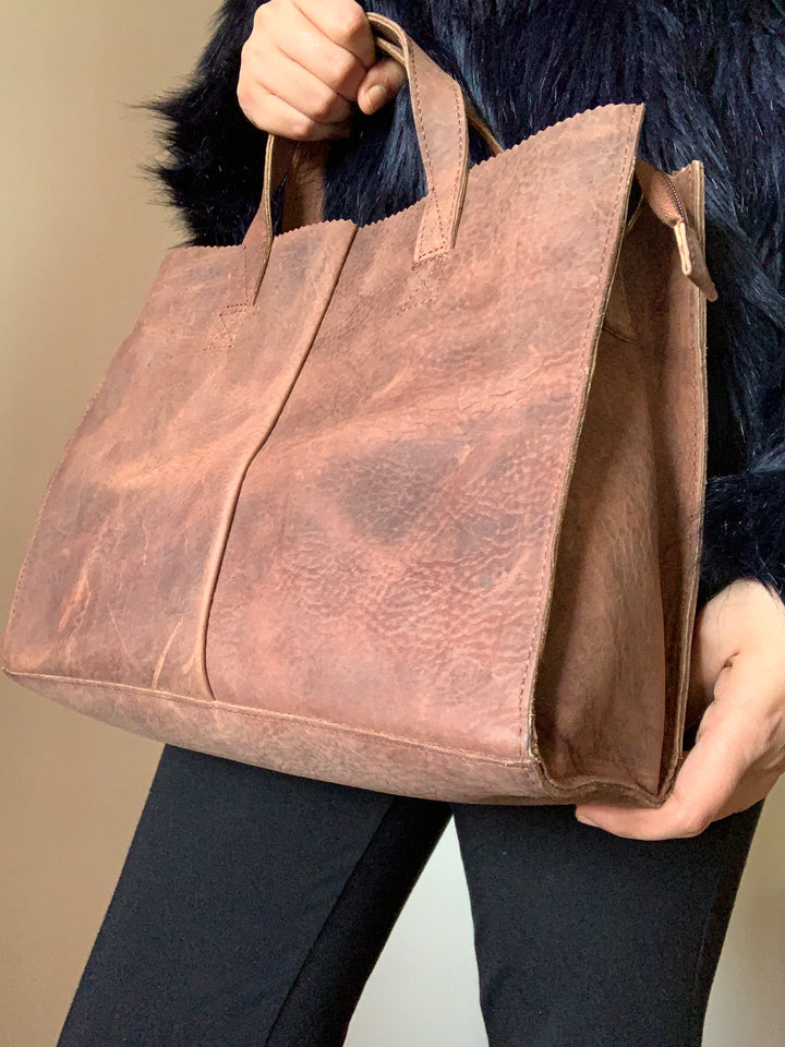 Earthy Brown Office Bag