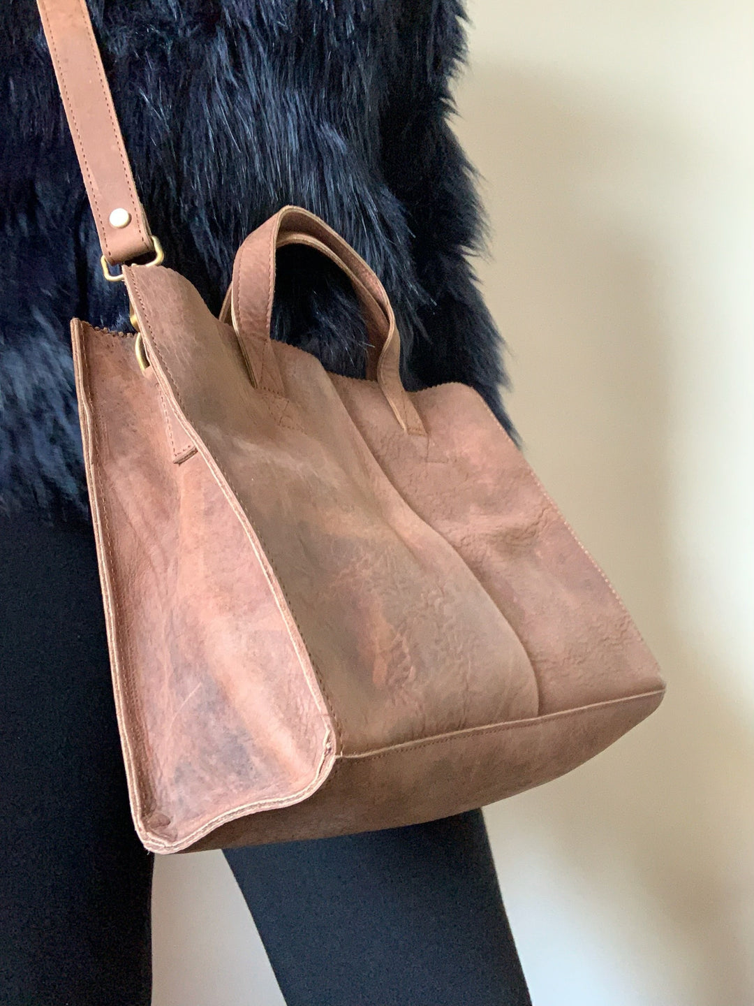 Earthy Brown Office Bag