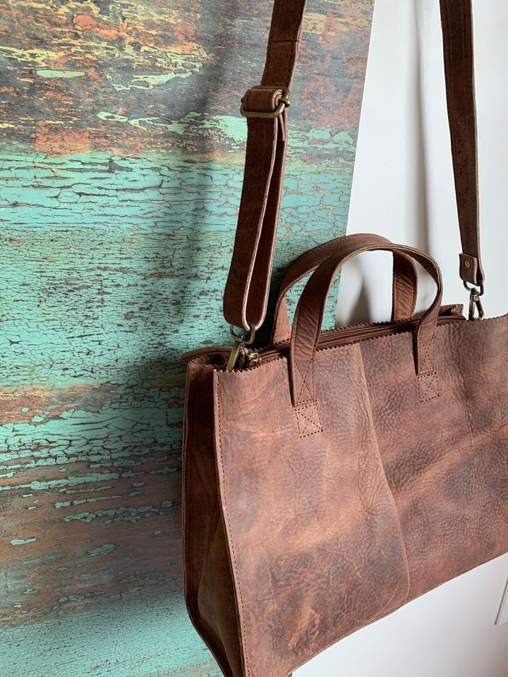 Earthy Brown Office Bag