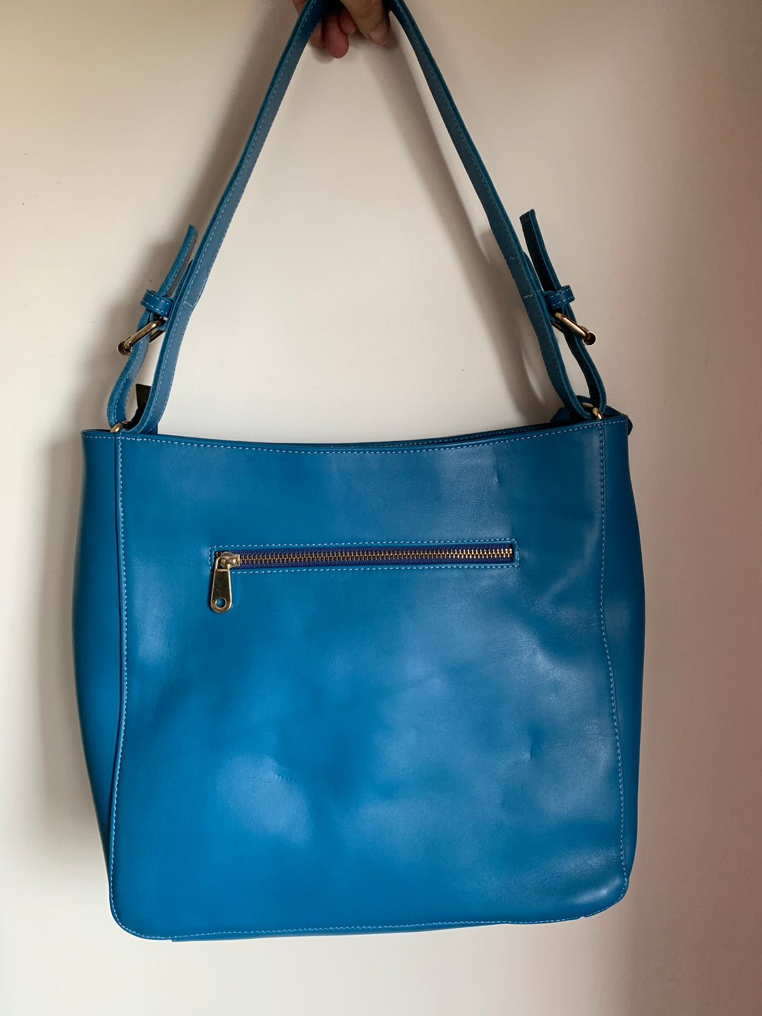 Bold Blue Shoulder Bag