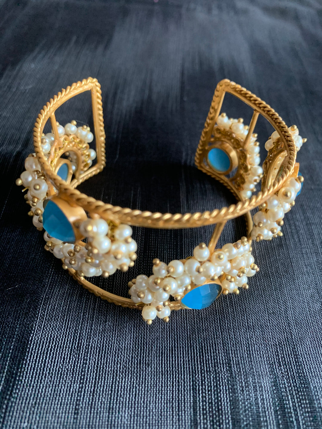Blue Sea Festive Cuff