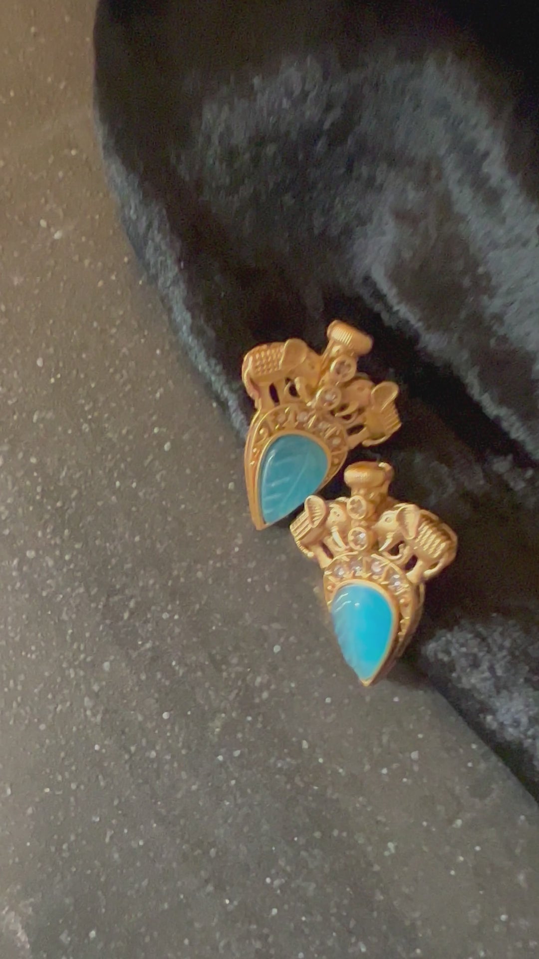 Statement Elephant Studs