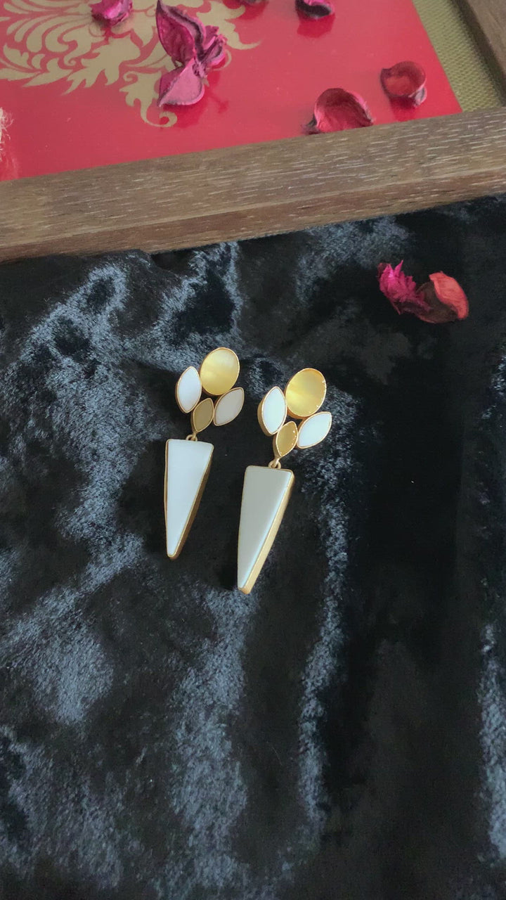 Natural Gemstones Earrings