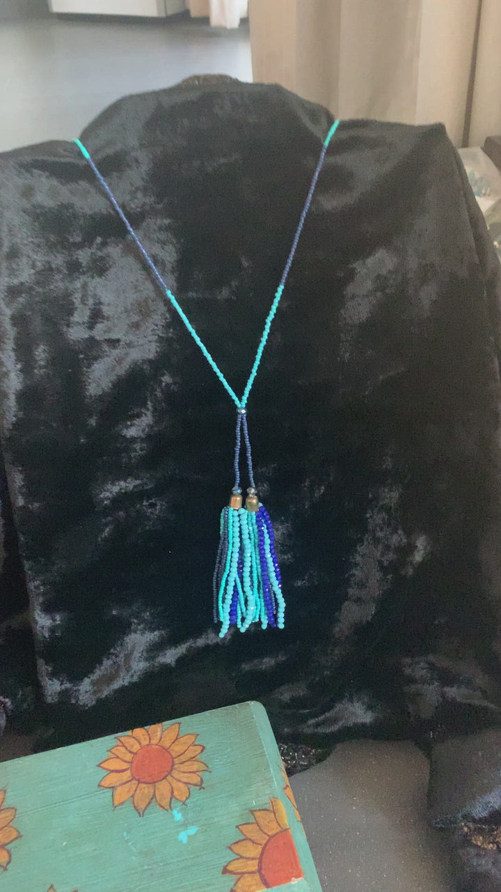 Style Tasseled Long Necklace