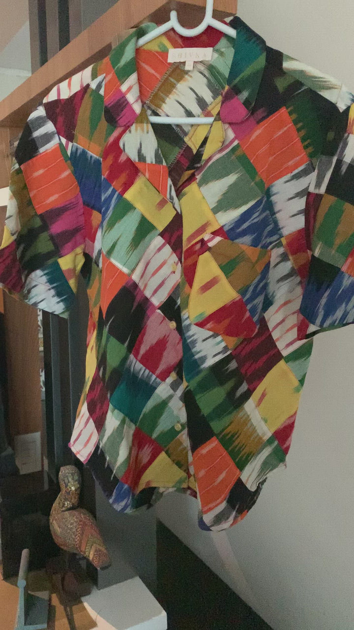 Stylish Patchwork Night Suit