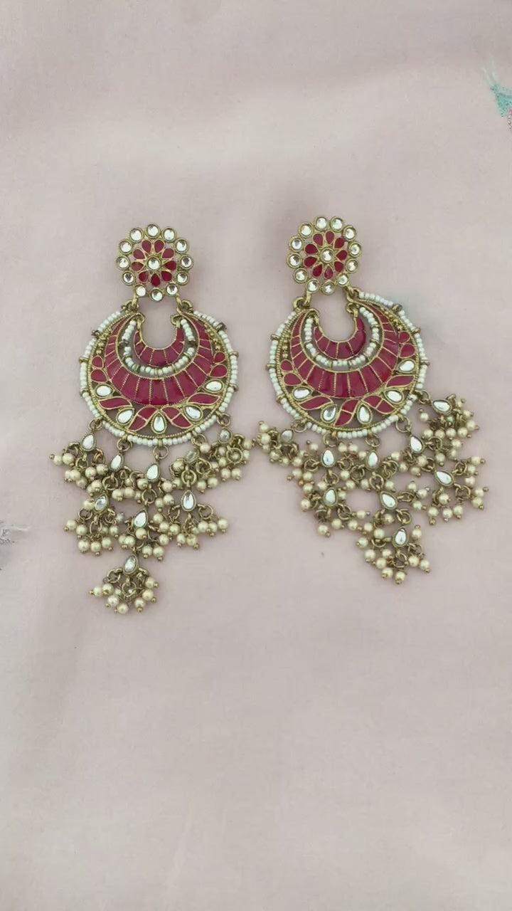 Red Enamelled Chandbaalis
