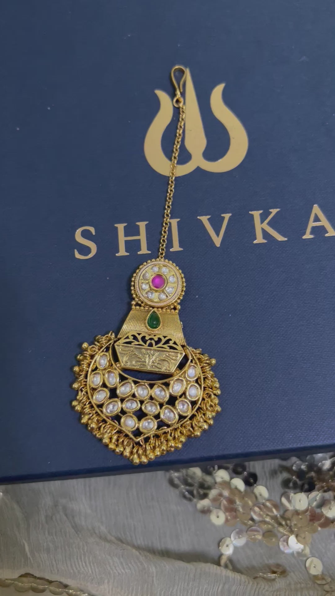 Bridal Kundan Maangtikka