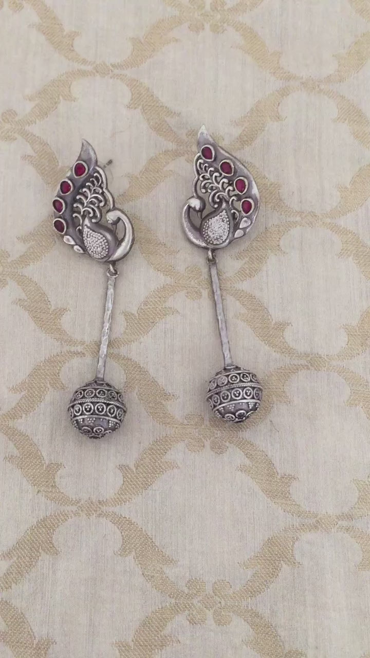 Antique Long Earrings