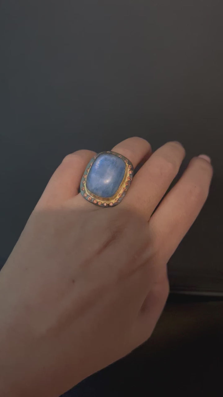 Statement Gemstones Ring