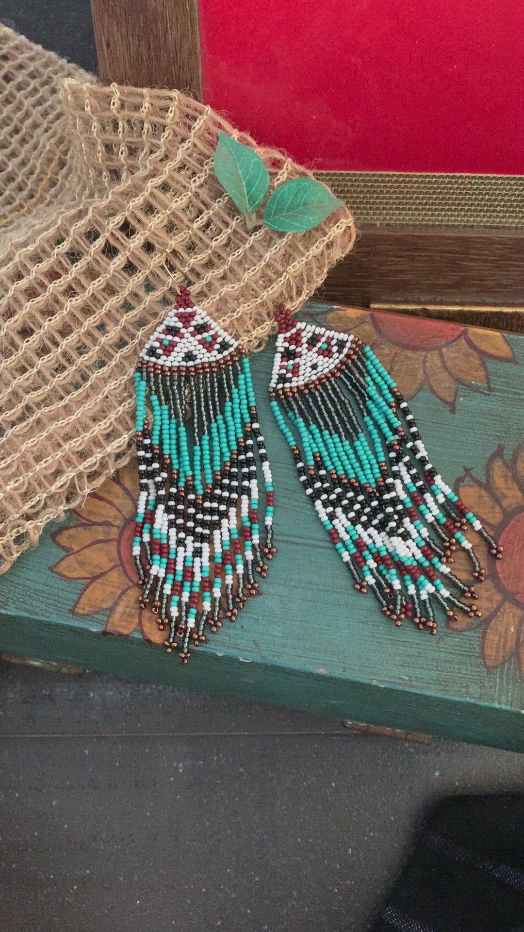 Stylish Boho Beaded Earrings