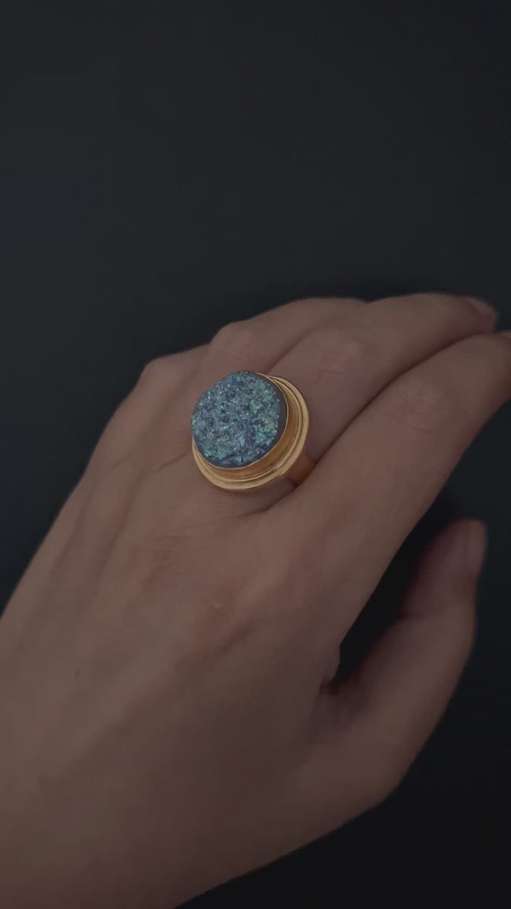 Natural Gemstones Ring