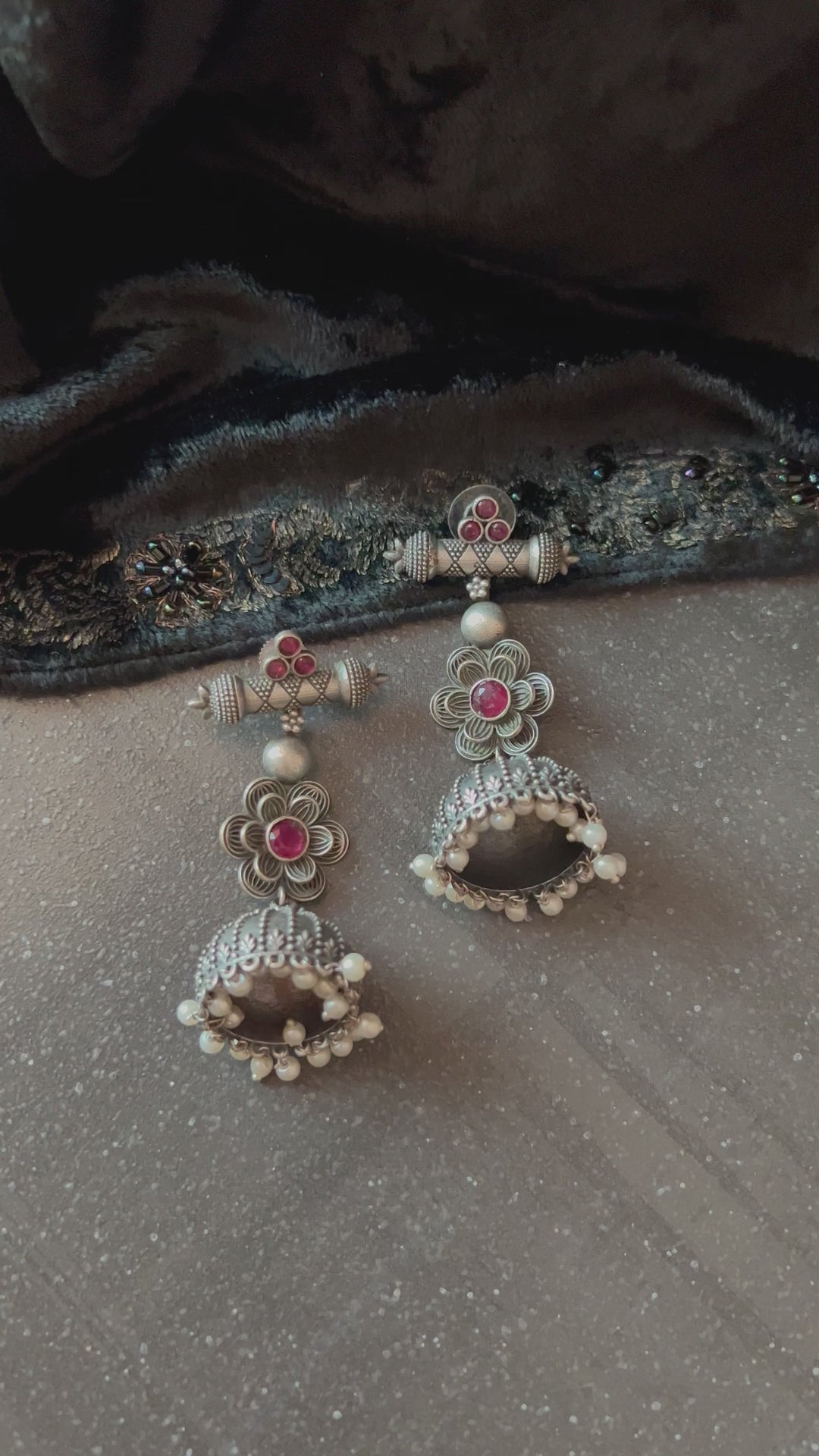 Antique Brass Earrings