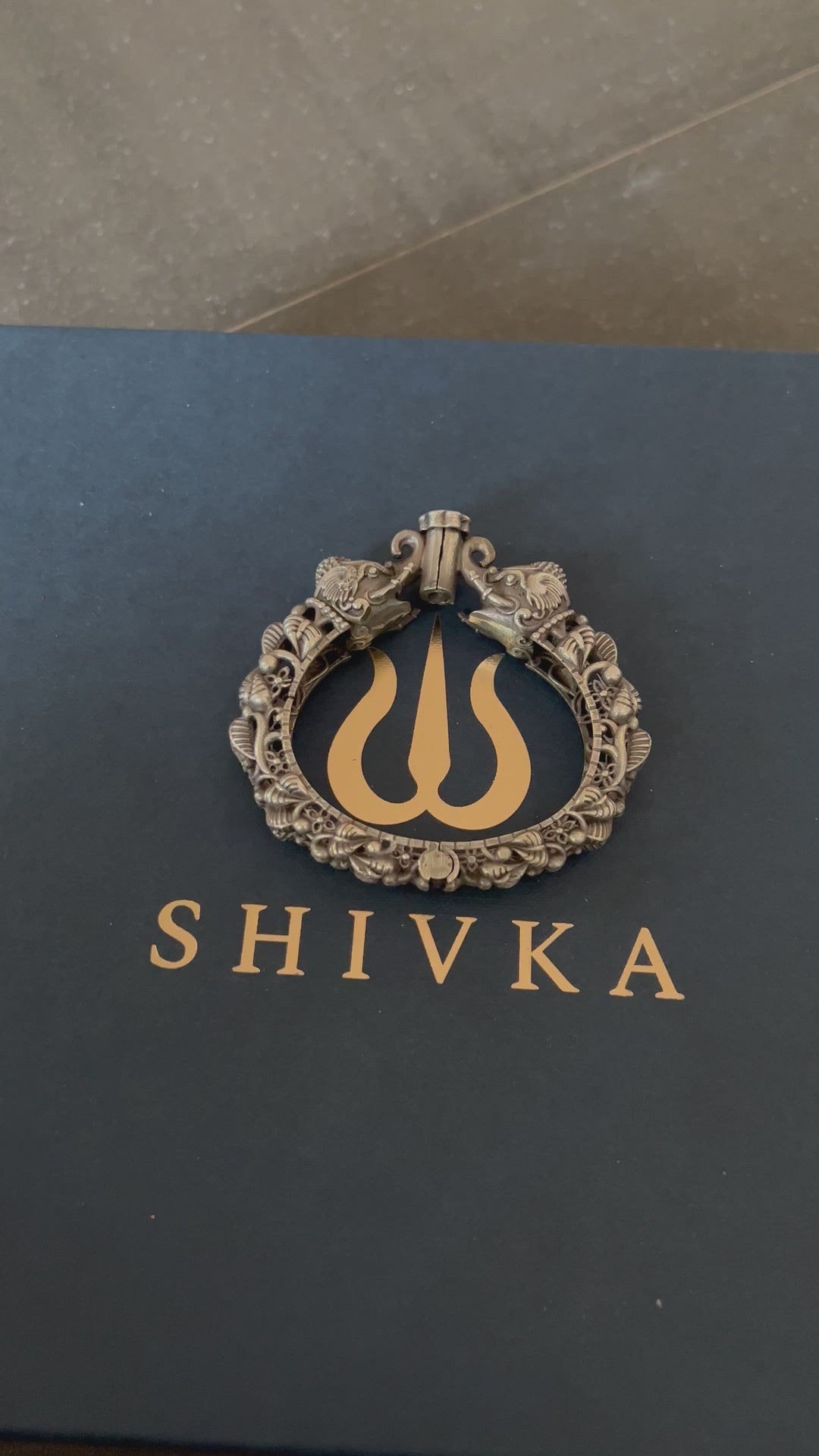 Classic Antique Carved Kada