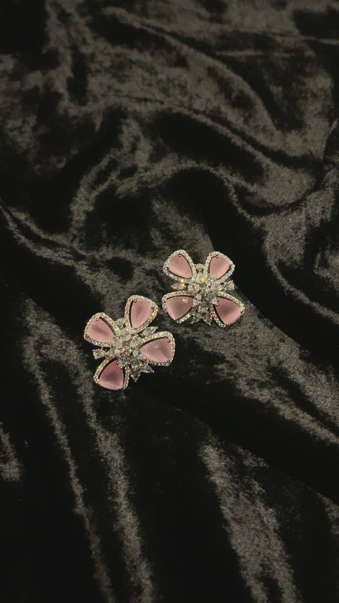 Baby Pink CZ Studs
