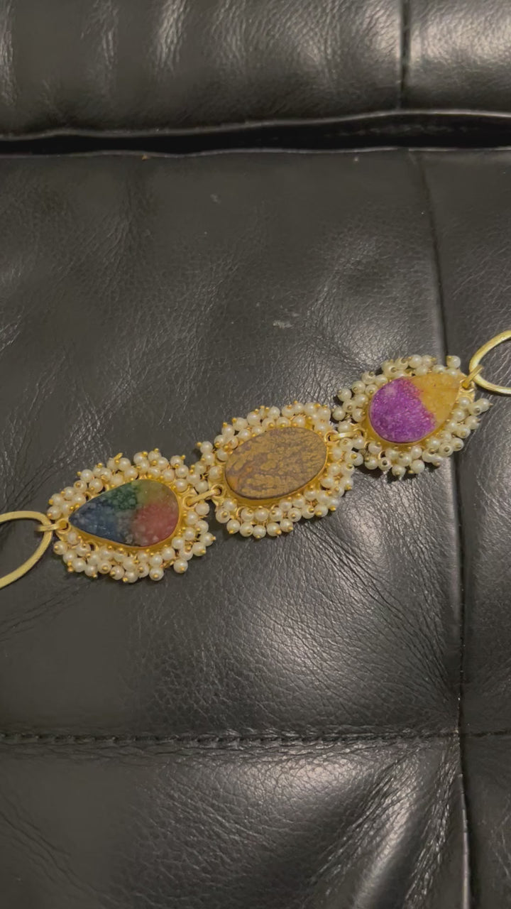 Pearls Cluster Bracelet (4 Styles)