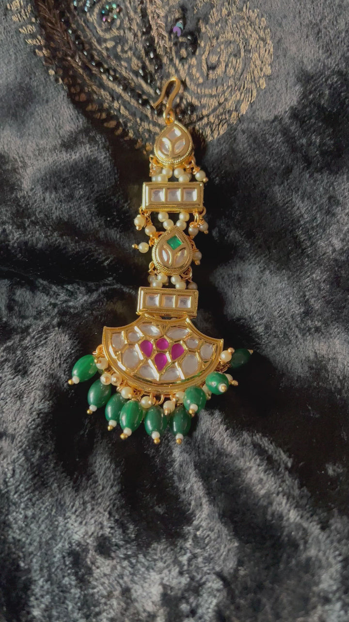 Bridal Kundan Maangtikka