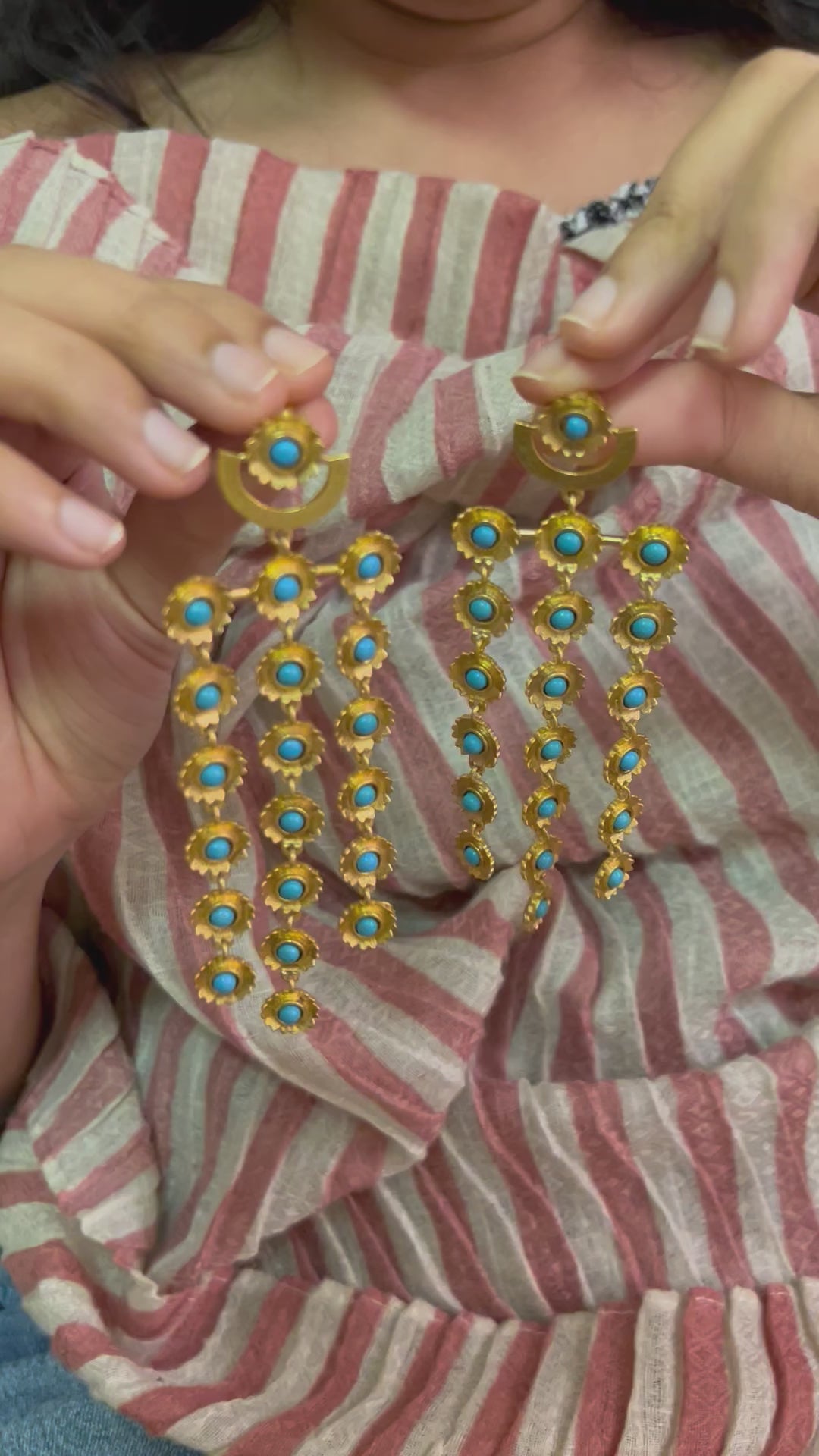 Statement Garden of Flowers Earrings