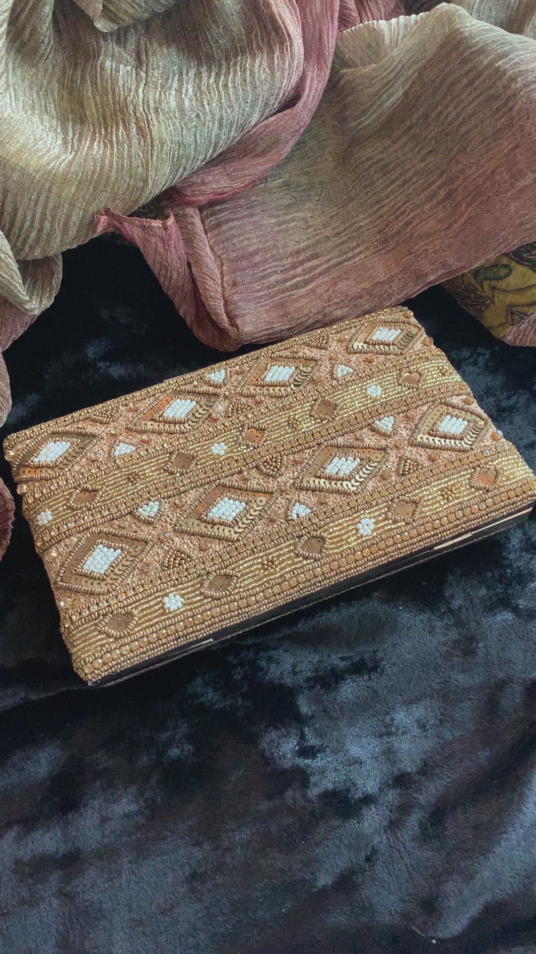 Gold Embellished Beauty