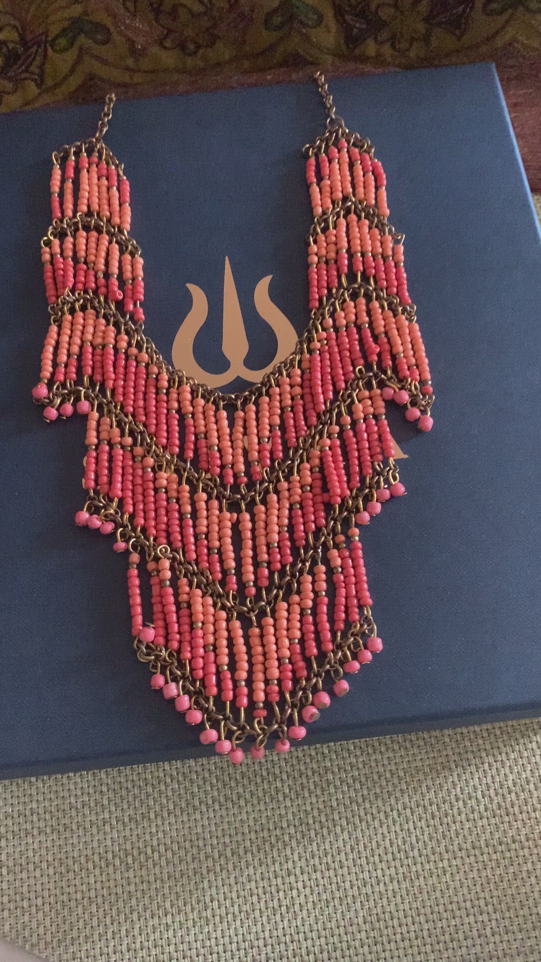 Multi-storey Beaded Necklace