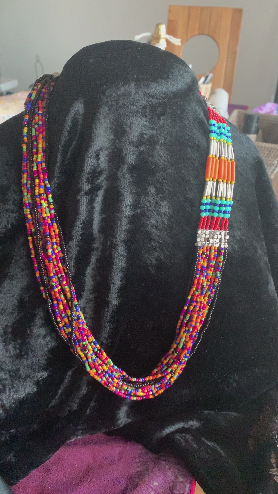 Bright and Beautiful Multilayered Necklace