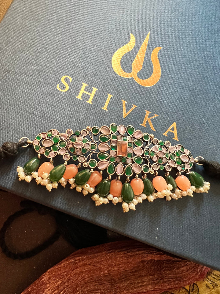 Antique Choker with Earrings