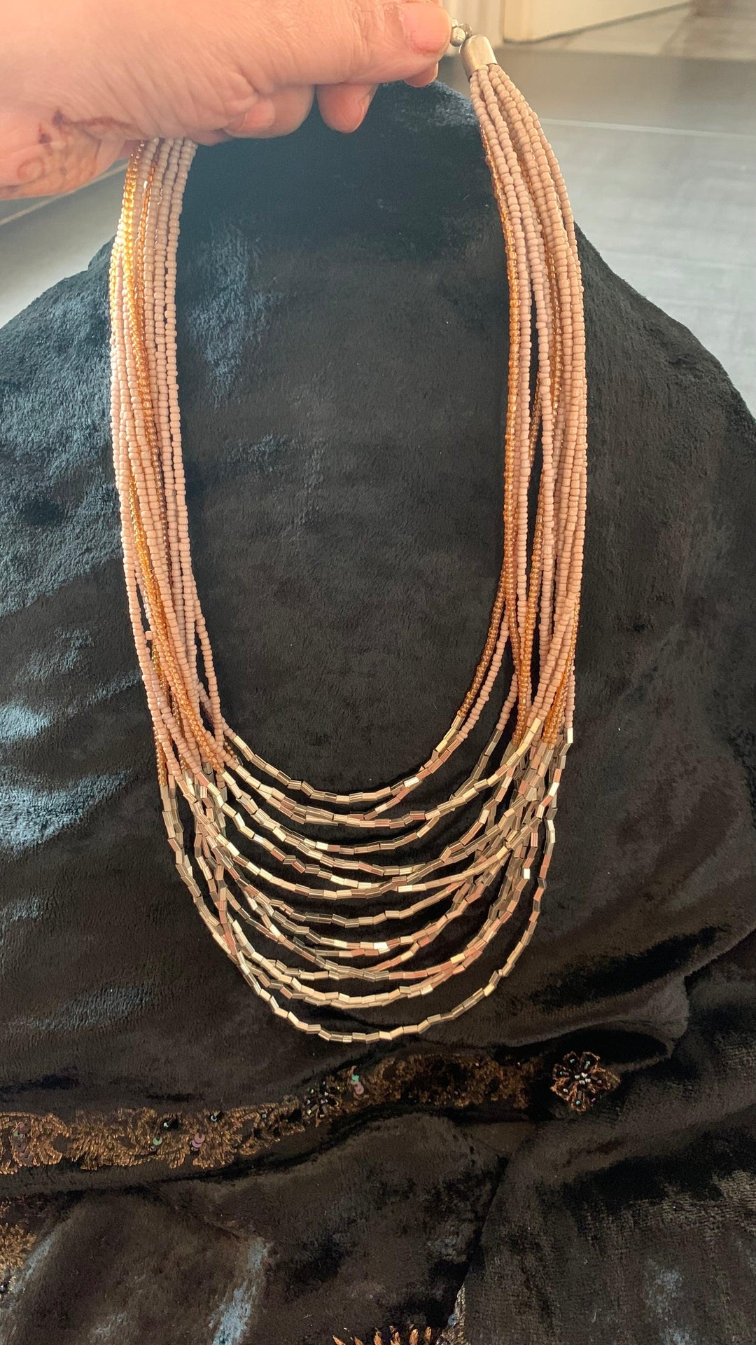 Stylish Beaded Necklace - SHIVKA