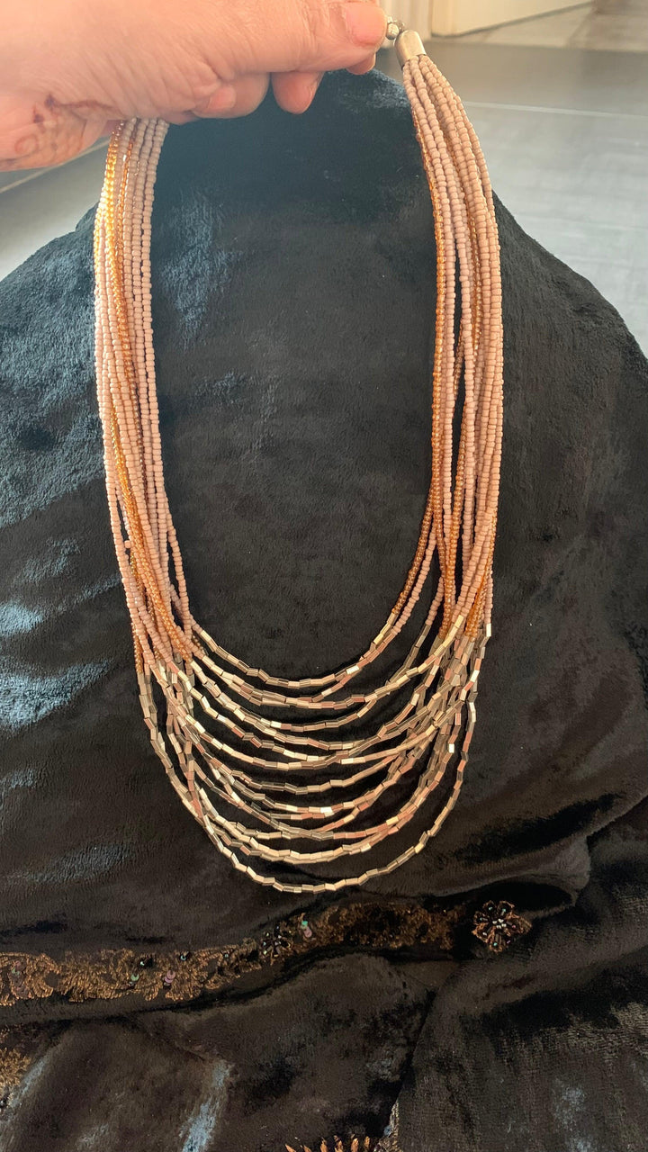 Stylish Beaded Necklace - SHIVKA