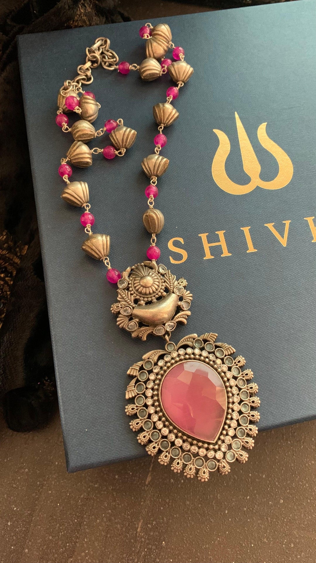 Vintage Artistic Long Necklace - SHIVKA
