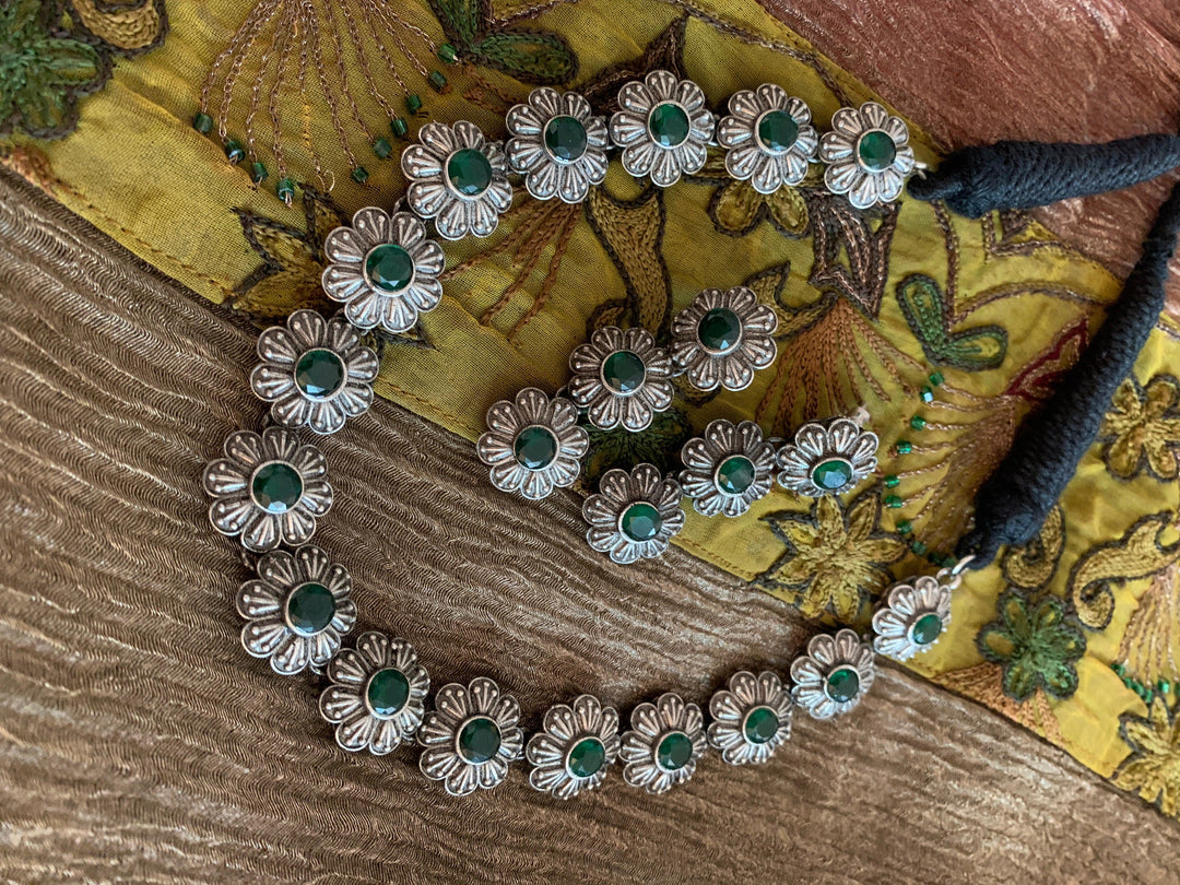 Vintage Necklace with Earrings - SHIVKA