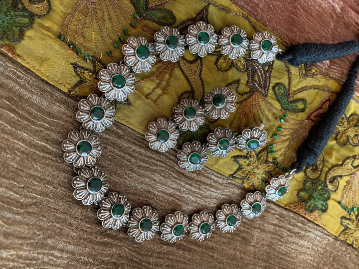 Vintage Necklace with Earrings - SHIVKA