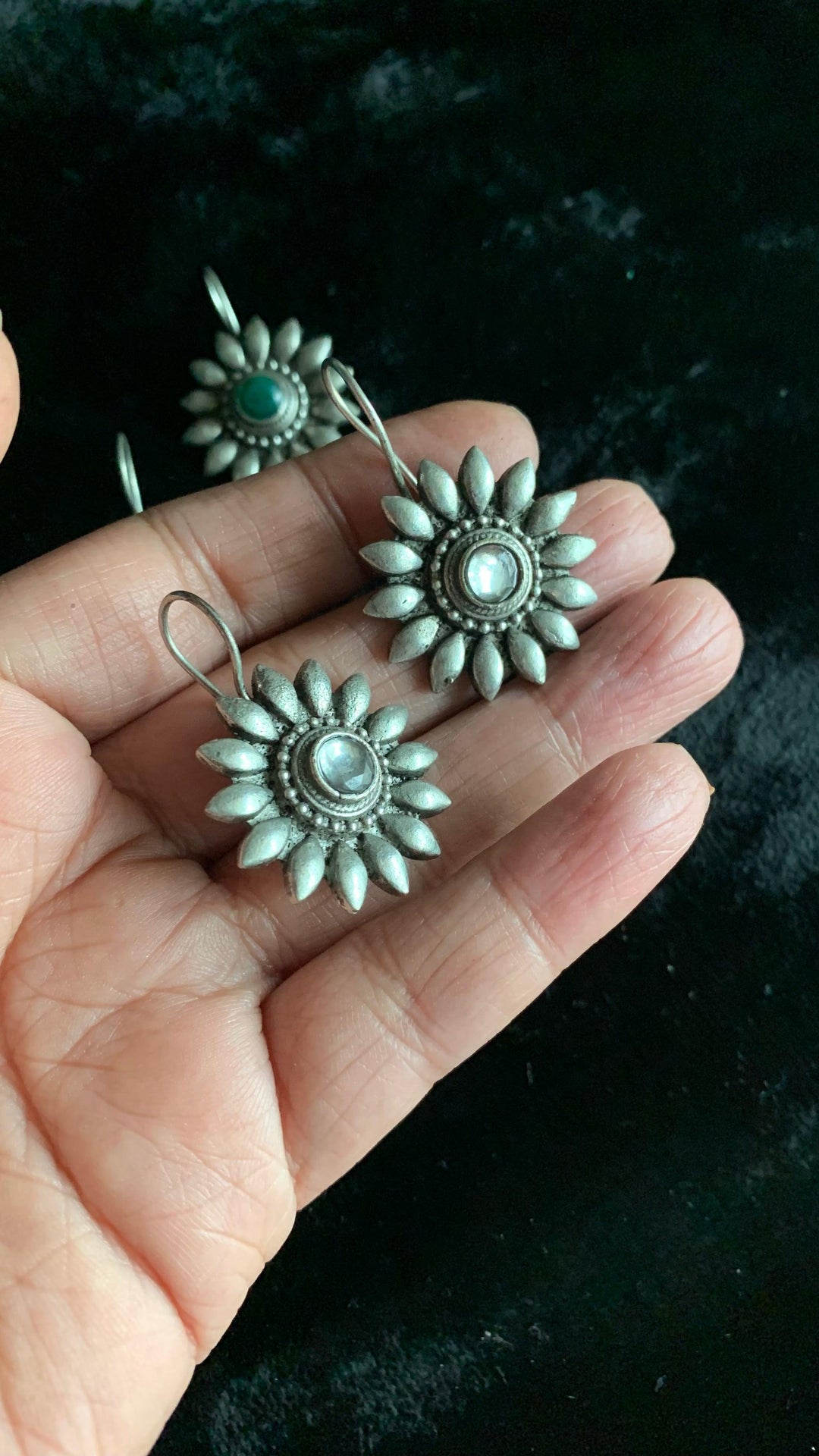 Stone Earrings - SHIVKA