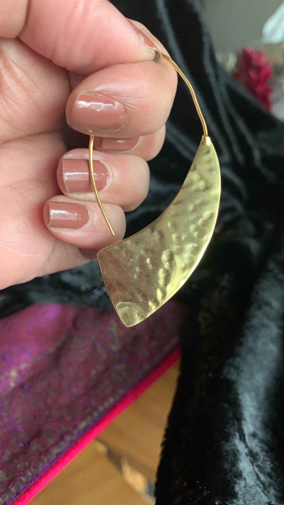 Designer Hoops Earrings