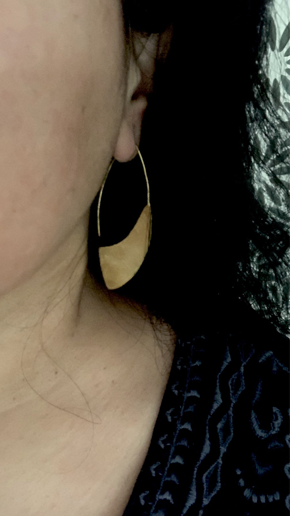 Designer Hoops Earrings