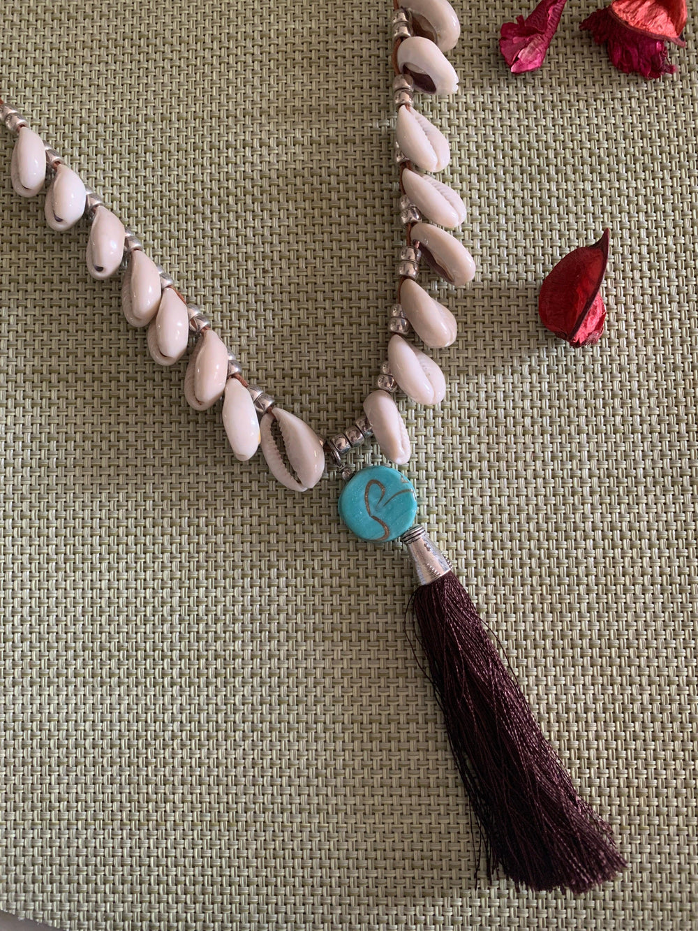 Shells Turquoise Necklace - SHIVKA