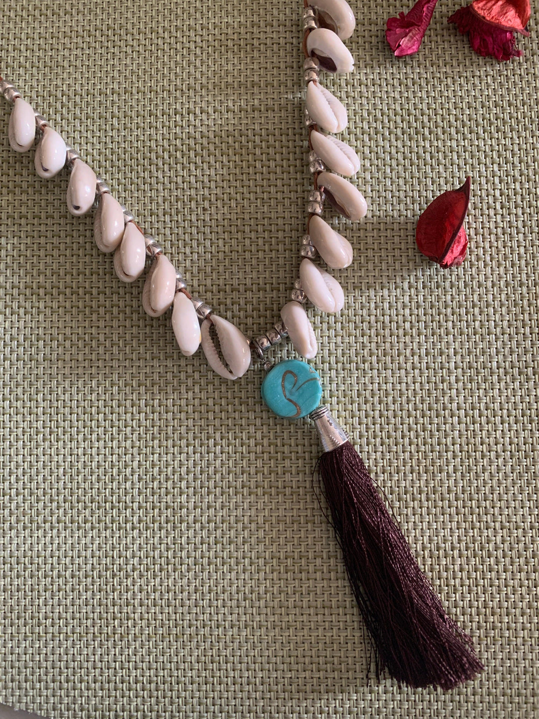 Shells Turquoise Necklace - SHIVKA