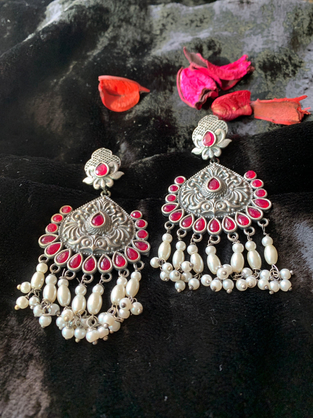 Pretty Pearl Danglers - SHIVKA