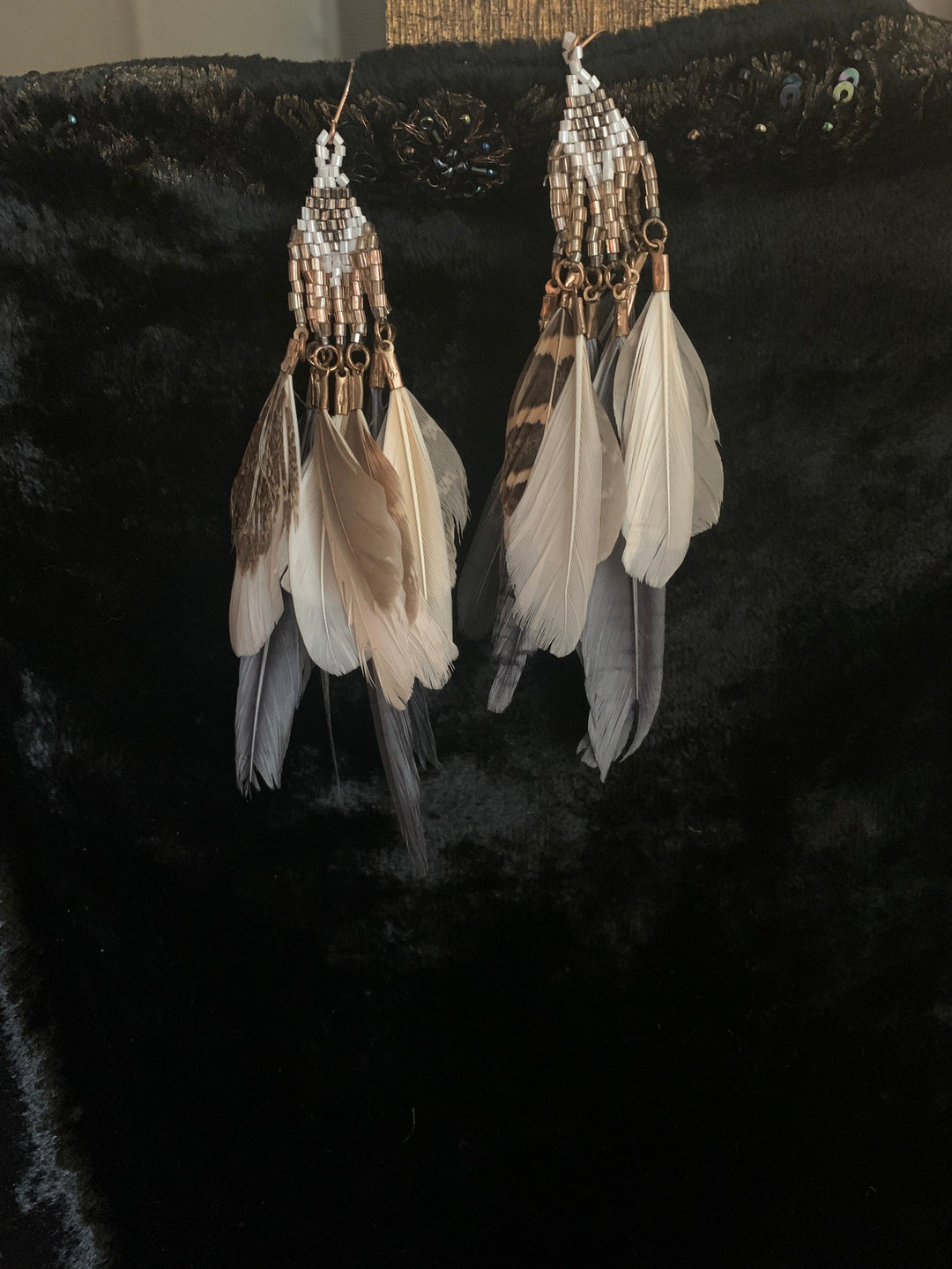 Feather Earrings - SHIVKA