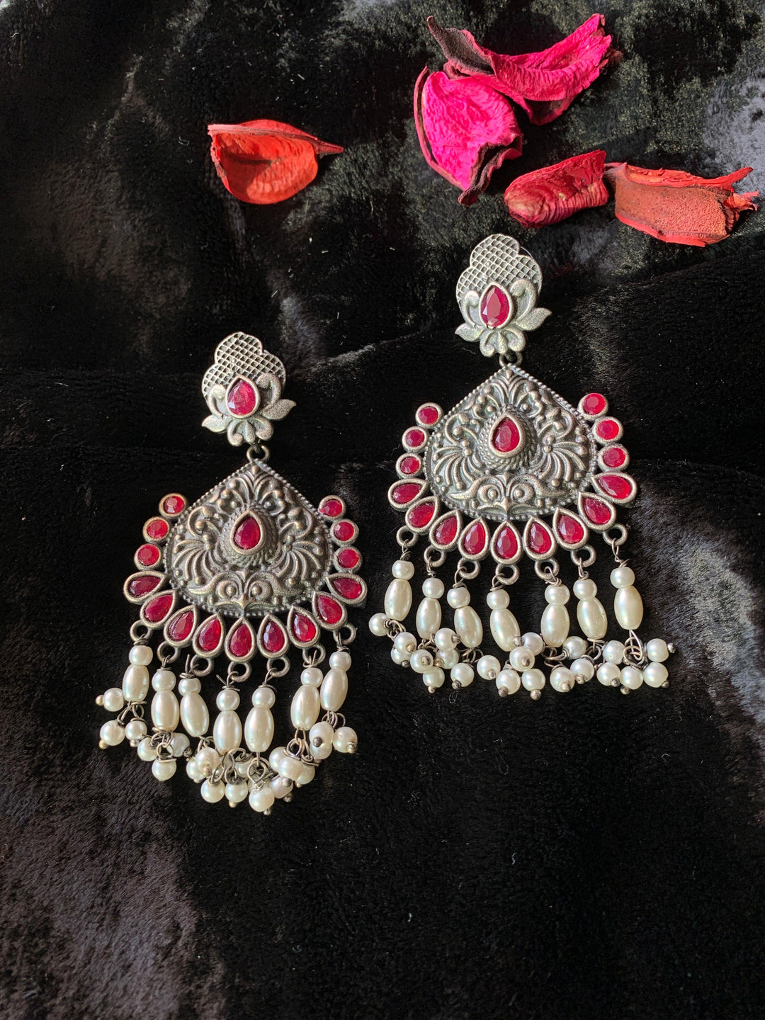 Pretty Pearl Danglers - SHIVKA