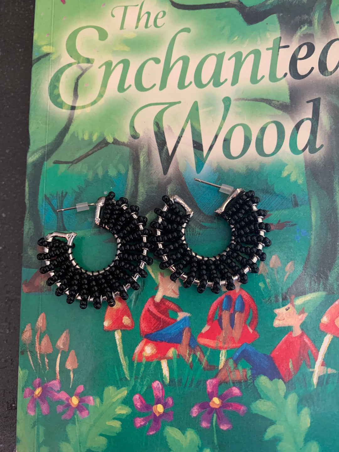 Pretty Beaded Hoops - SHIVKA