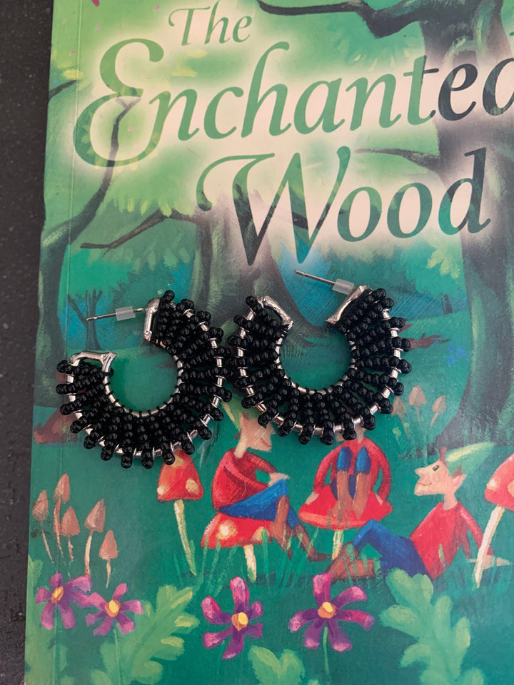 Pretty Beaded Hoops - SHIVKA