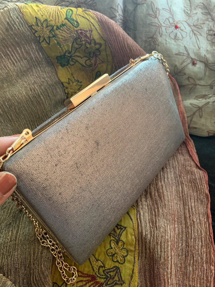 Vintage Blue Clutch - SHIVKA