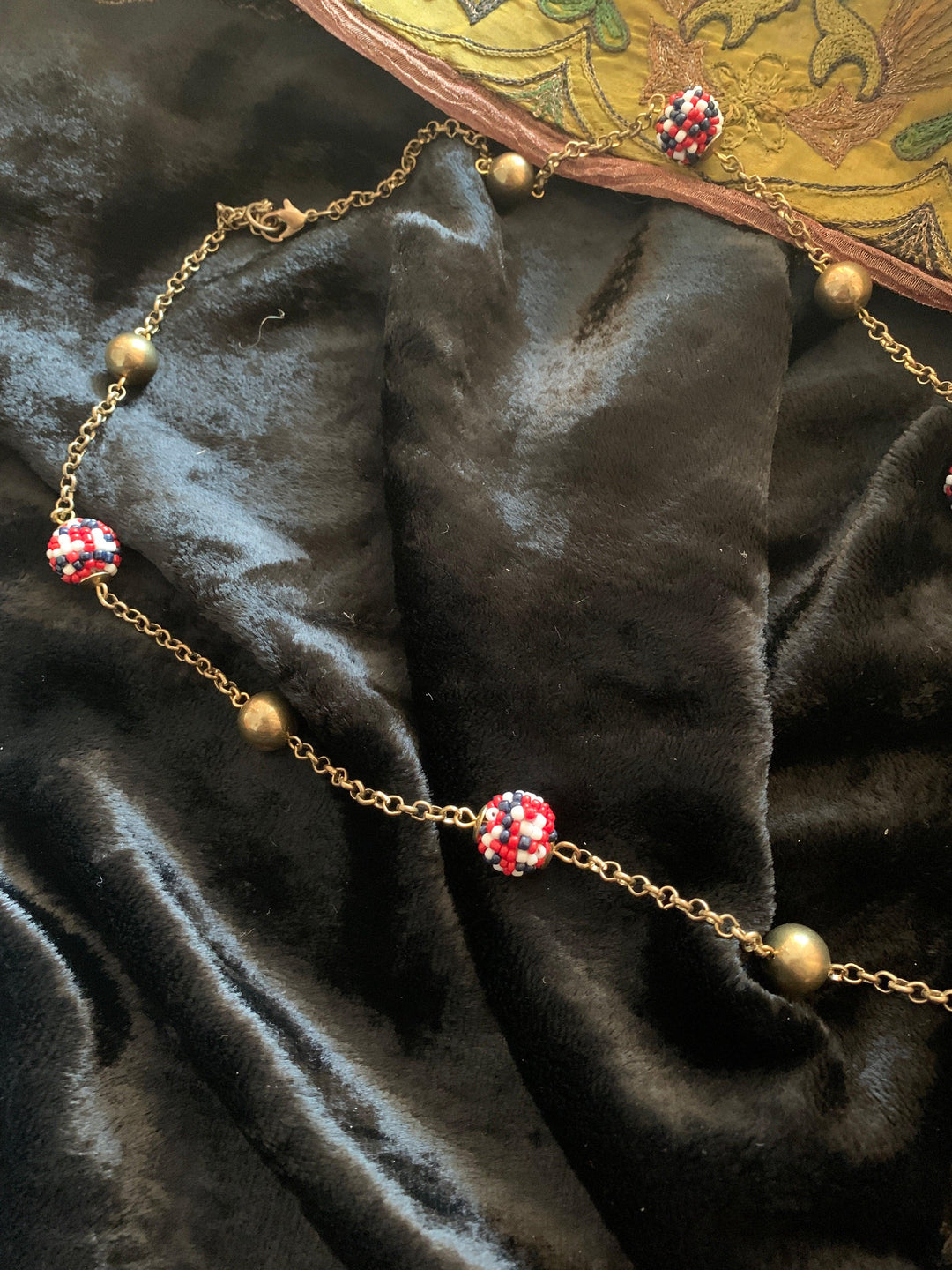 Tasseled Beaded Necklace - SHIVKA