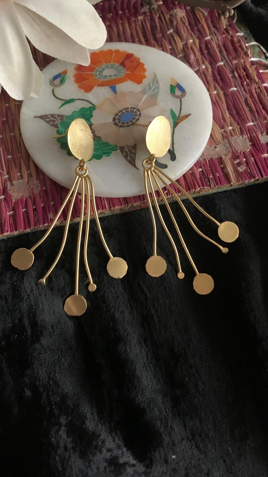 Spiked Danglers - SHIVKA