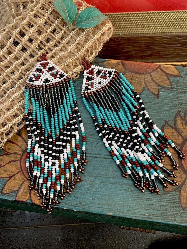 Stylish Boho Beaded Earrings - SHIVKA