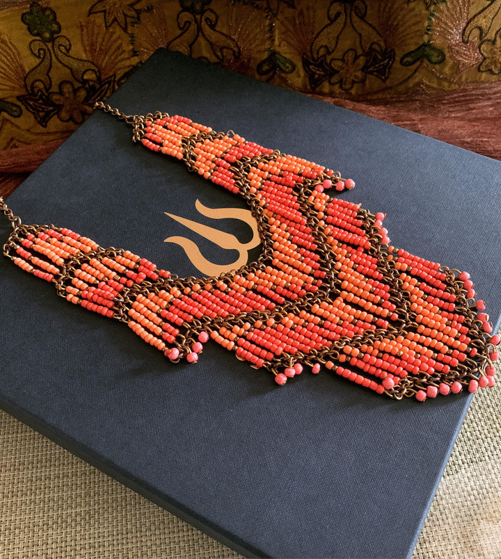 Multi-storey Beaded Necklace - SHIVKA