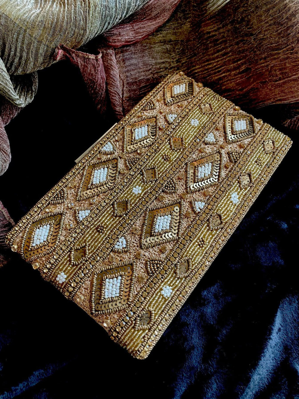 Gold Embellished Beauty - SHIVKA