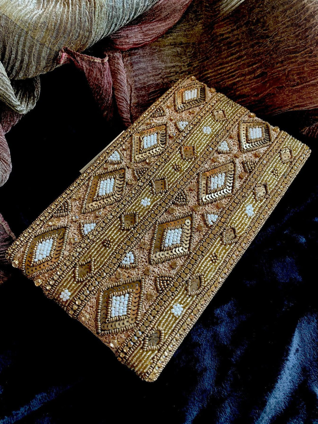 Gold Embellished Beauty - SHIVKA